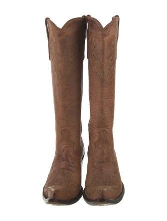 Old Gringo Leather Embroidered Accent Western Boots