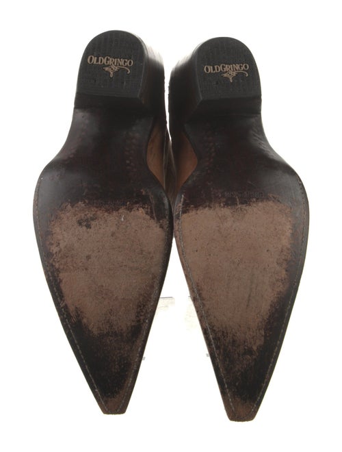 Old Gringo Leather Embroidered Accent Western Boots