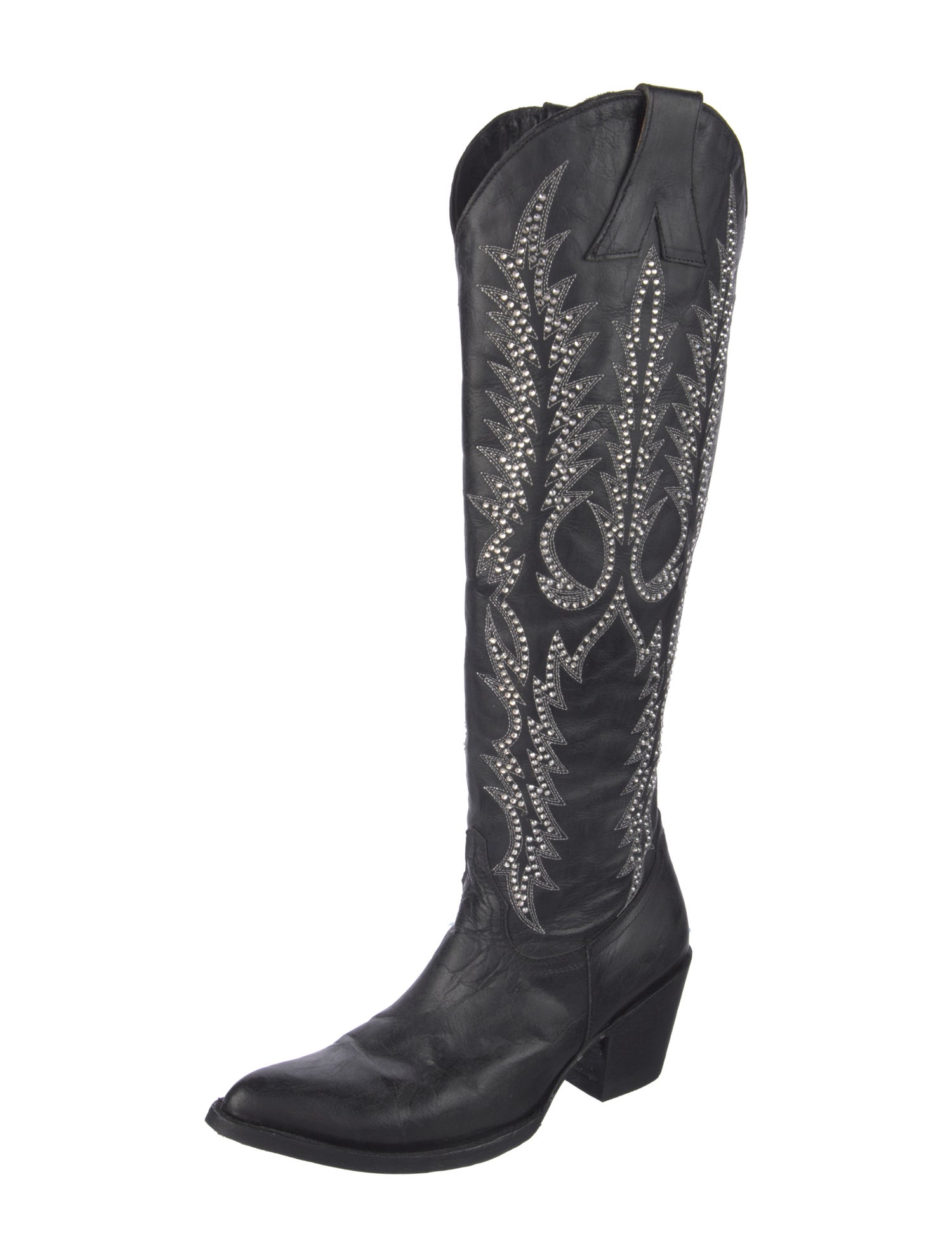 Old Gringo Leather Printed Riding Boots