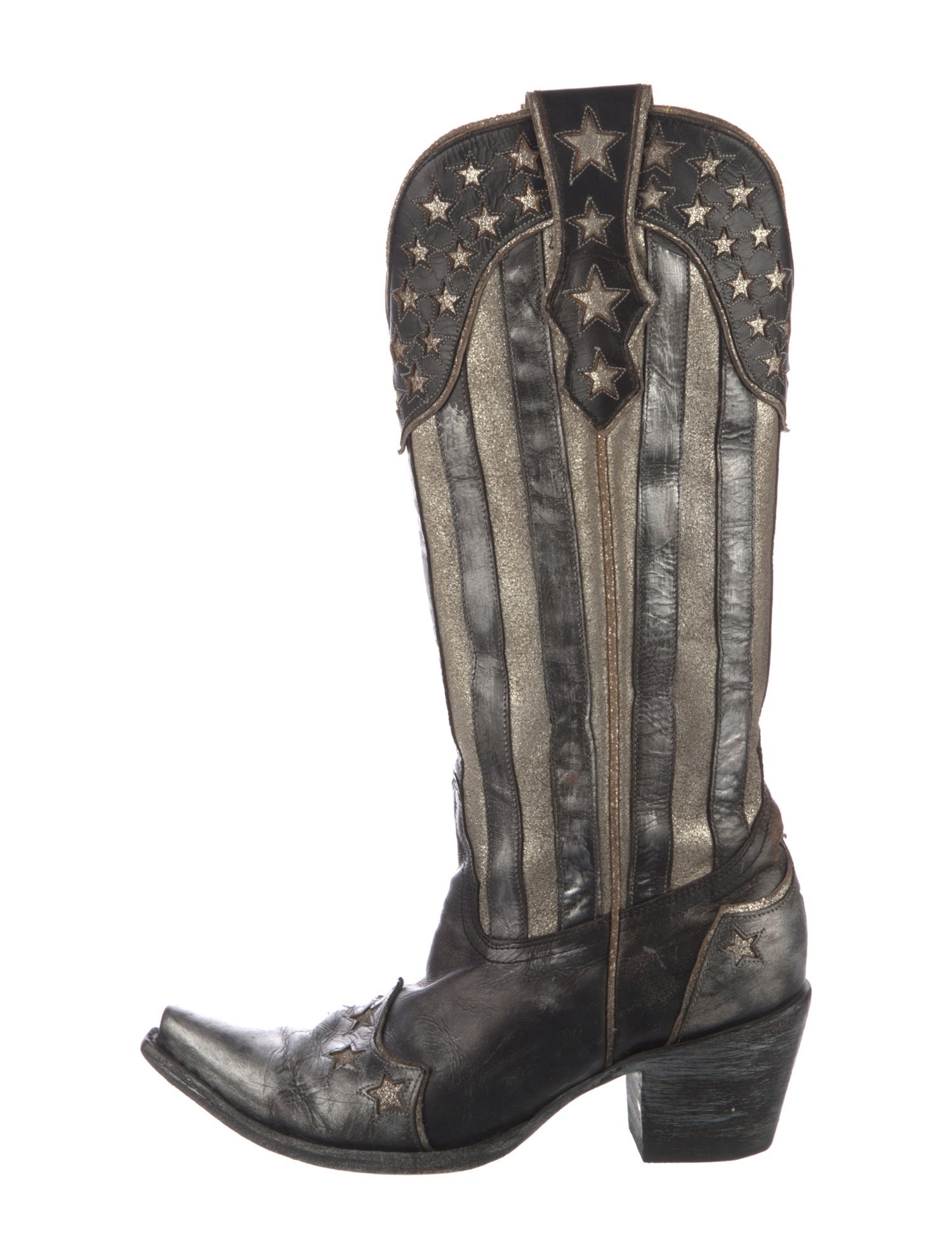Old Gringo Leather Striped Western Boots