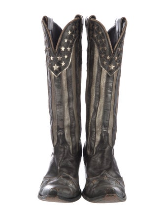 Old Gringo Leather Striped Western Boots