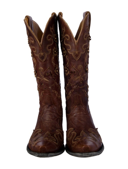 Old Gringo Leather Studded Accents Western Boots