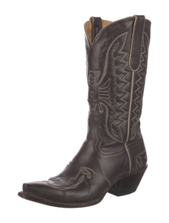 Old Gringo Leather Embroidered Accent Western Boots