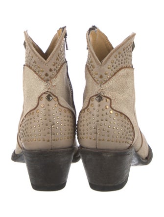 Old Gringo Leather Studded Accents Western Boots