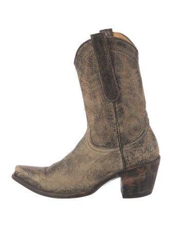 Old Gringo Leather Tie-Dye Print Western Boots