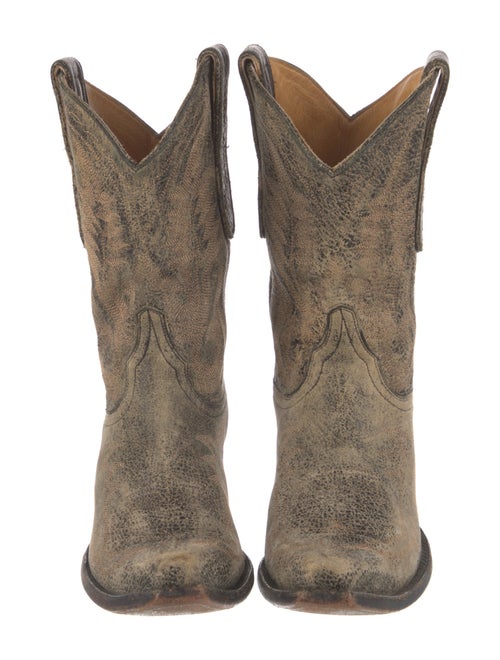 Old Gringo Leather Tie-Dye Print Western Boots