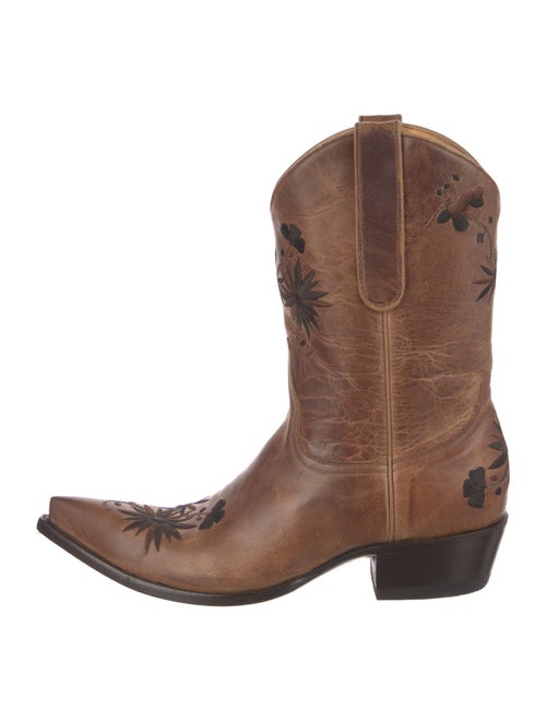 Old Gringo Leather Embroidered Accent Western Boots
