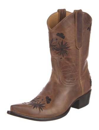 Old Gringo Leather Embroidered Accent Western Boots