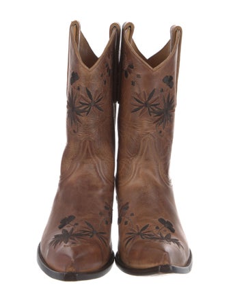Old Gringo Leather Embroidered Accent Western Boots