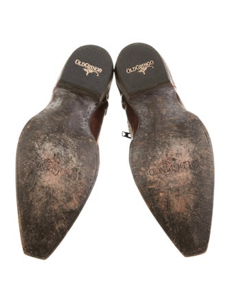 Old Gringo Leather Floral Print Western Boots