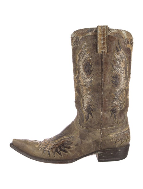 Old Gringo Leather Embroidered Accent Western Boots