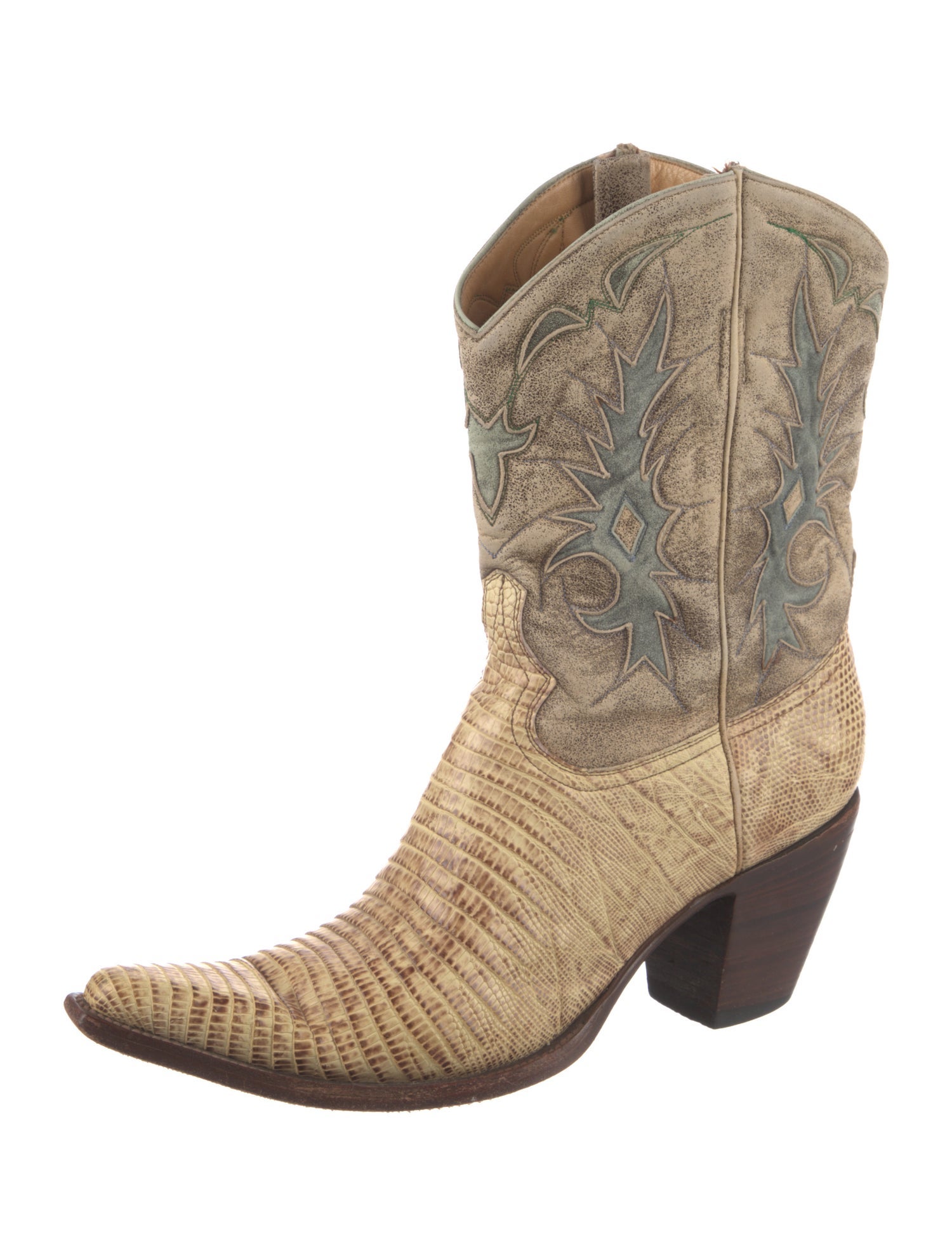 Old Gringo Lizard Animal Print Western Boots