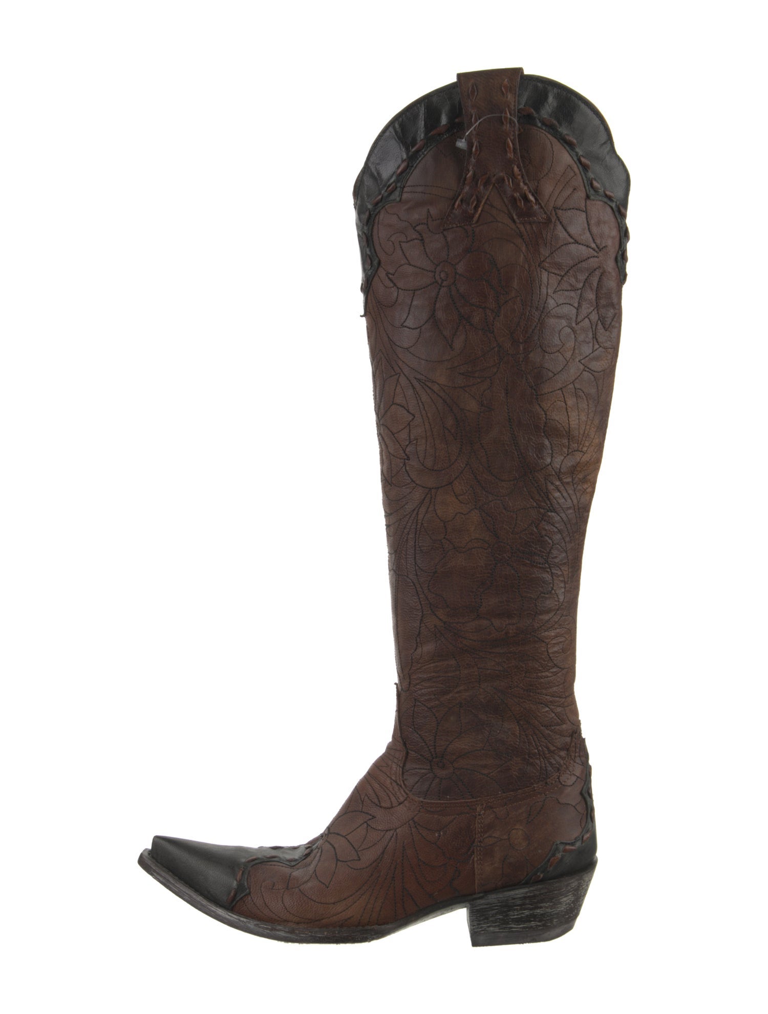 Old Gringo Leather Animal Print Riding Boots