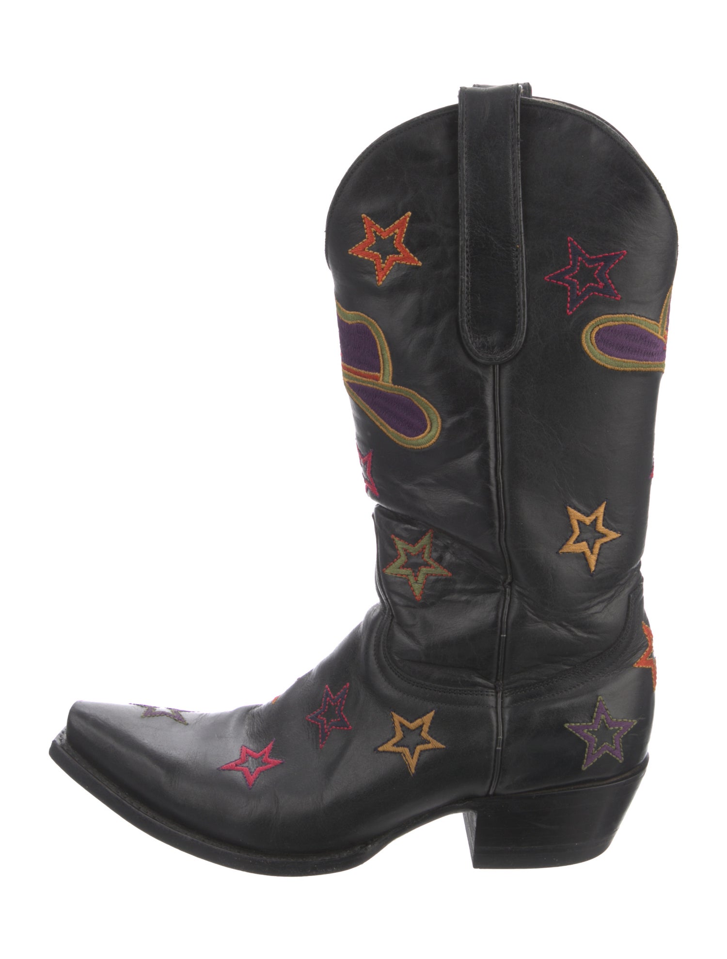 Old Gringo Leather Floral Print Western Boots