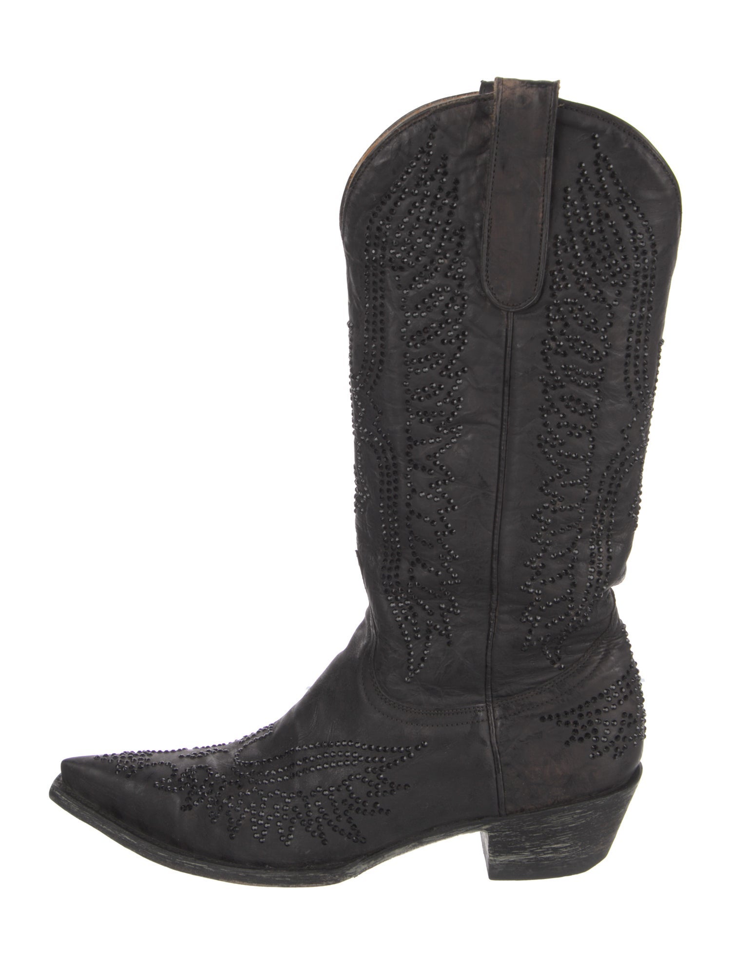 Old Gringo Leather Crystal Embellishments Western Boots