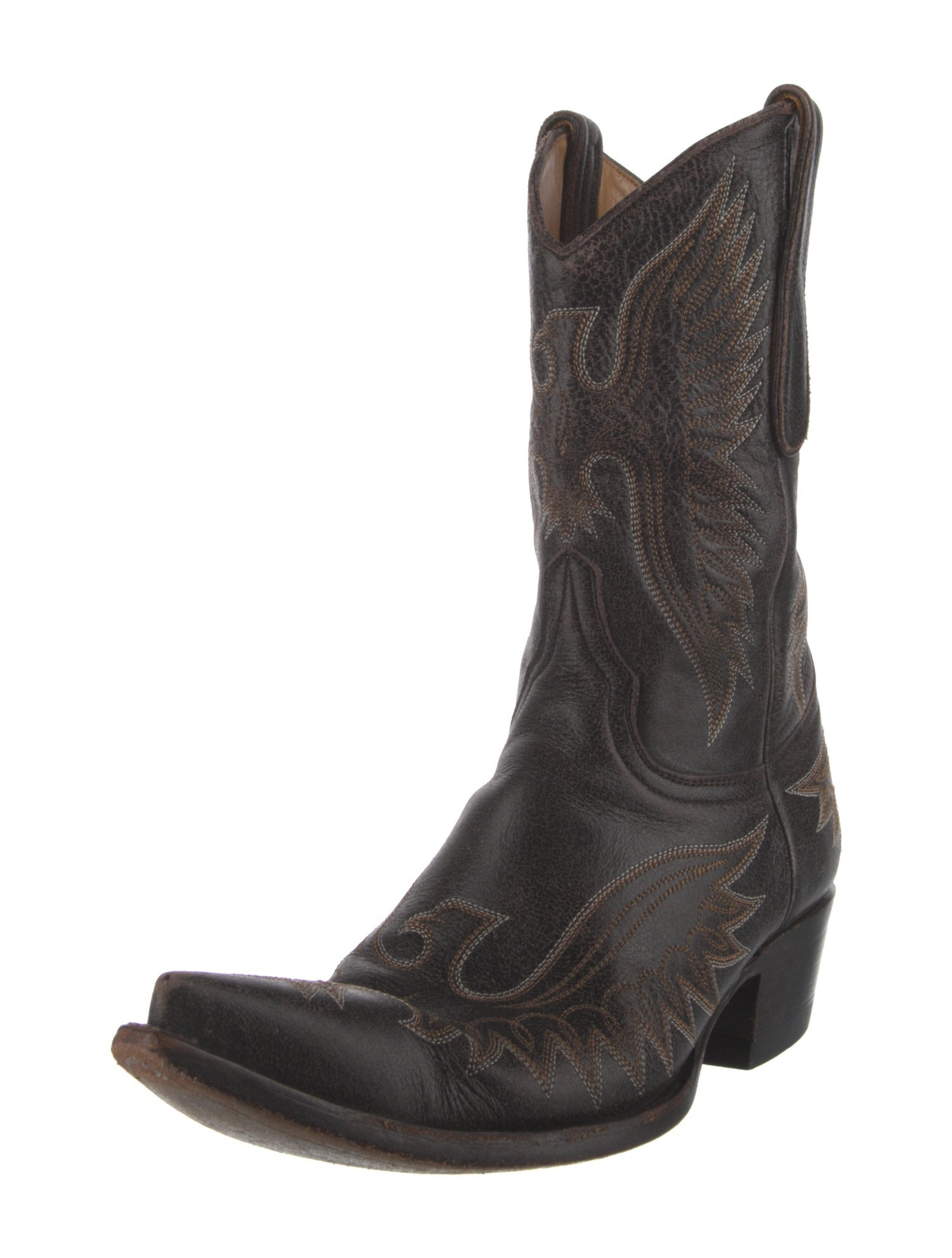 Old Gringo Leather Embroidered Accent Western Boots