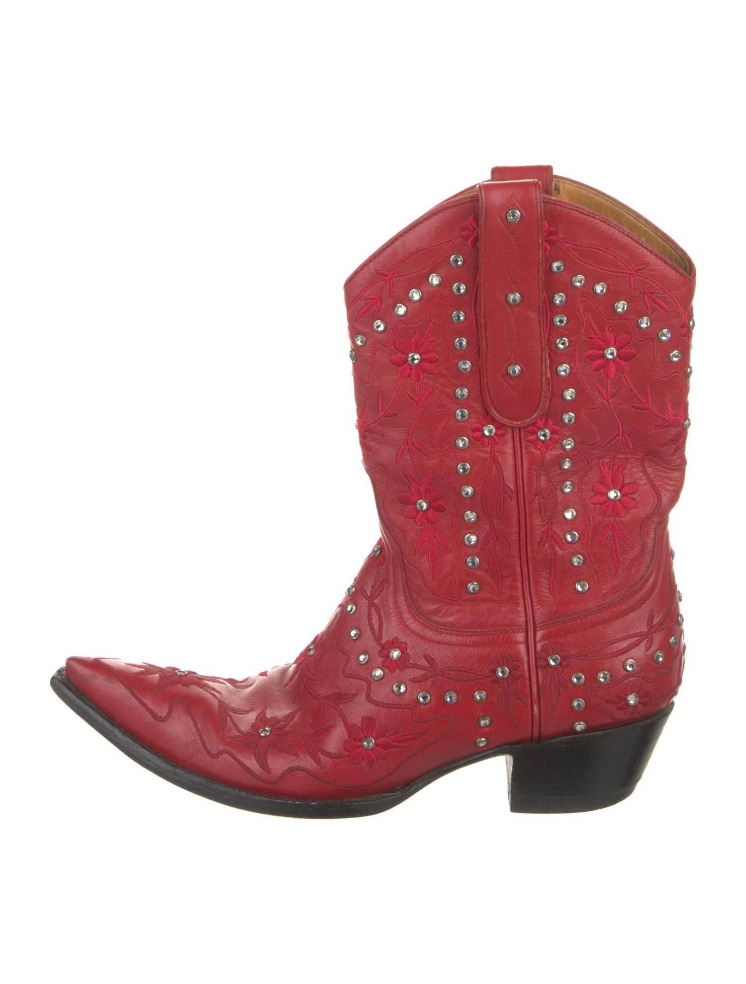 Old Gringo Leather Crystal Embellishments Western Boots