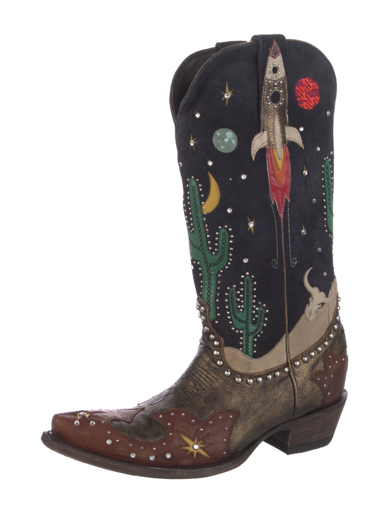 Old Gringo Leather Patterned Western Boots