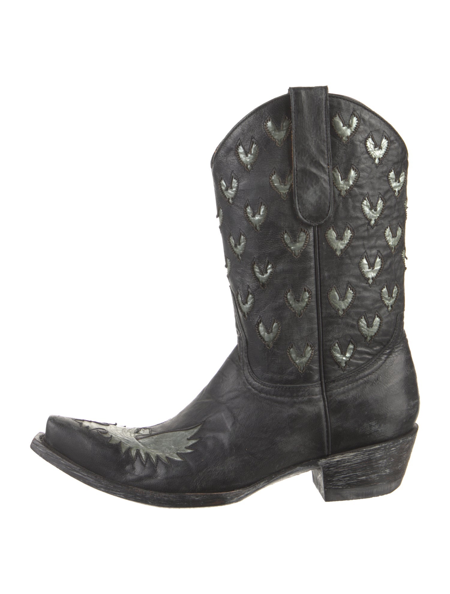 Old Gringo Leather Embroidered Accent Western Boots
