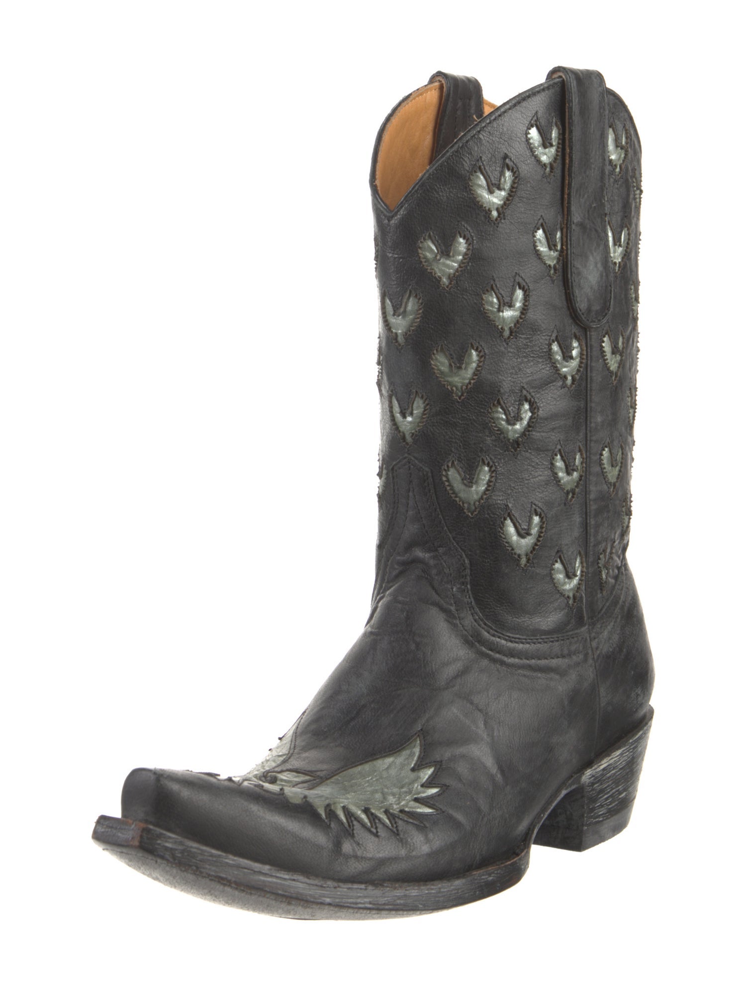 Old Gringo Leather Embroidered Accent Western Boots