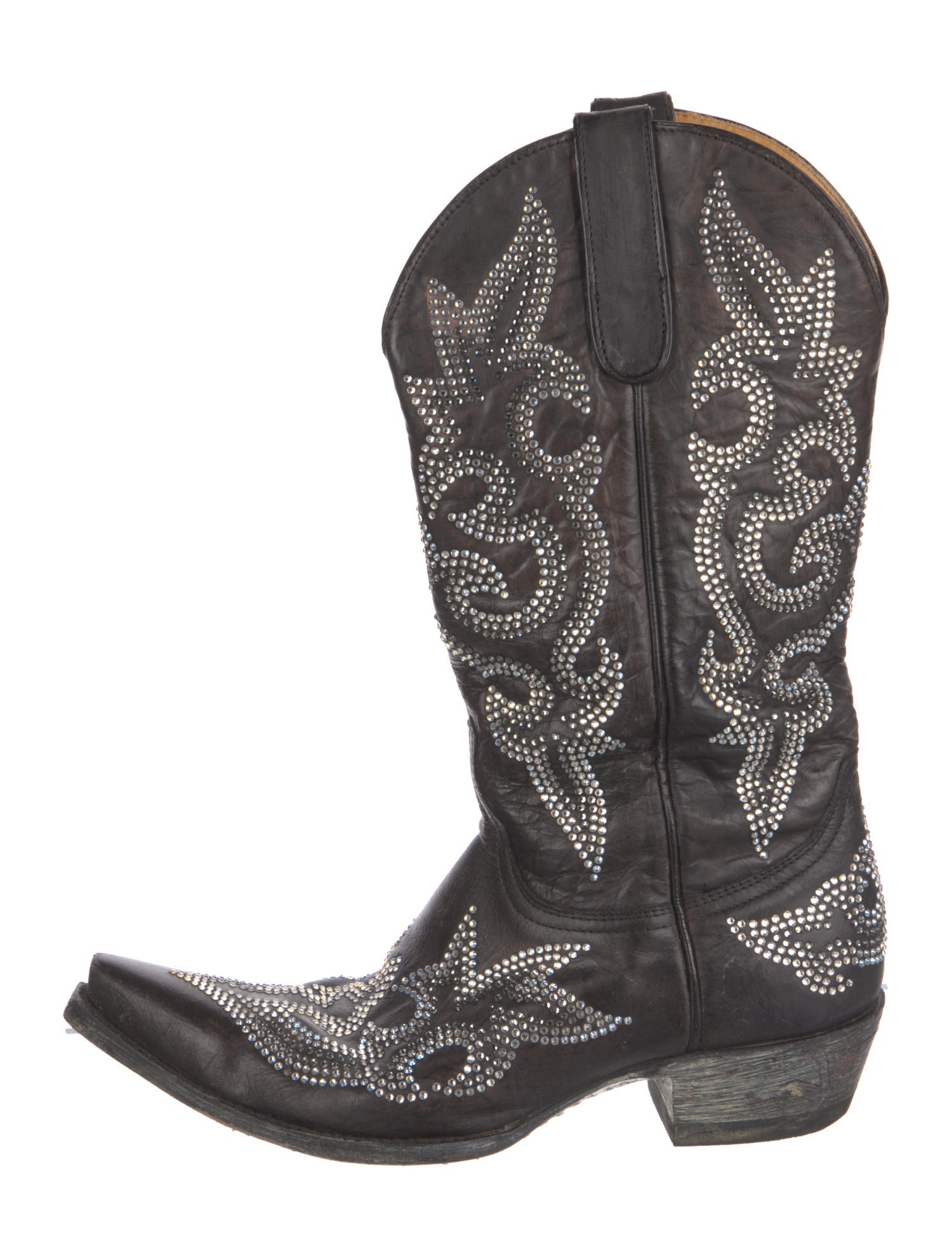 Old Gringo Leather Crystal Embellishments Western Boots