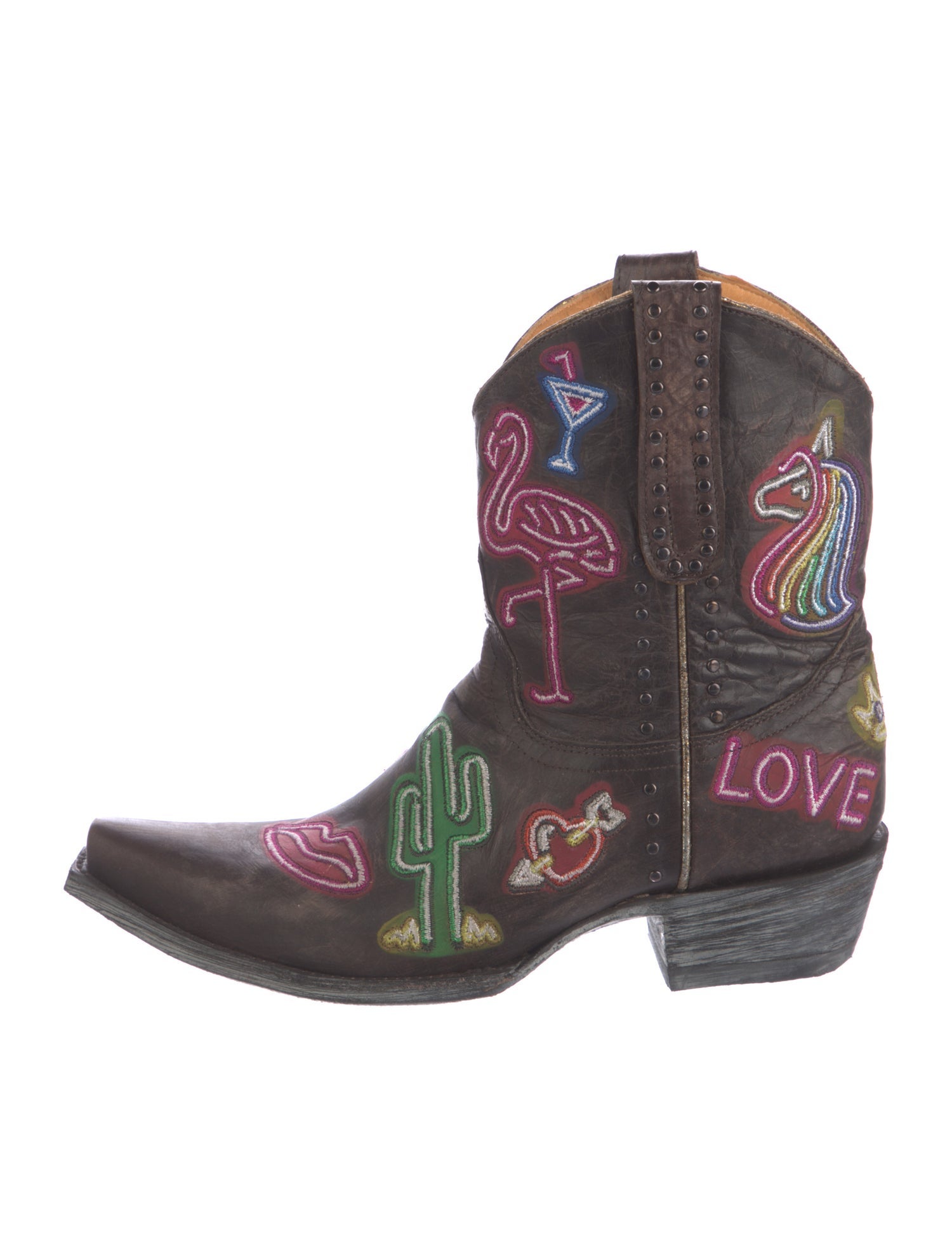 Old Gringo Leather Patterned Western Boots