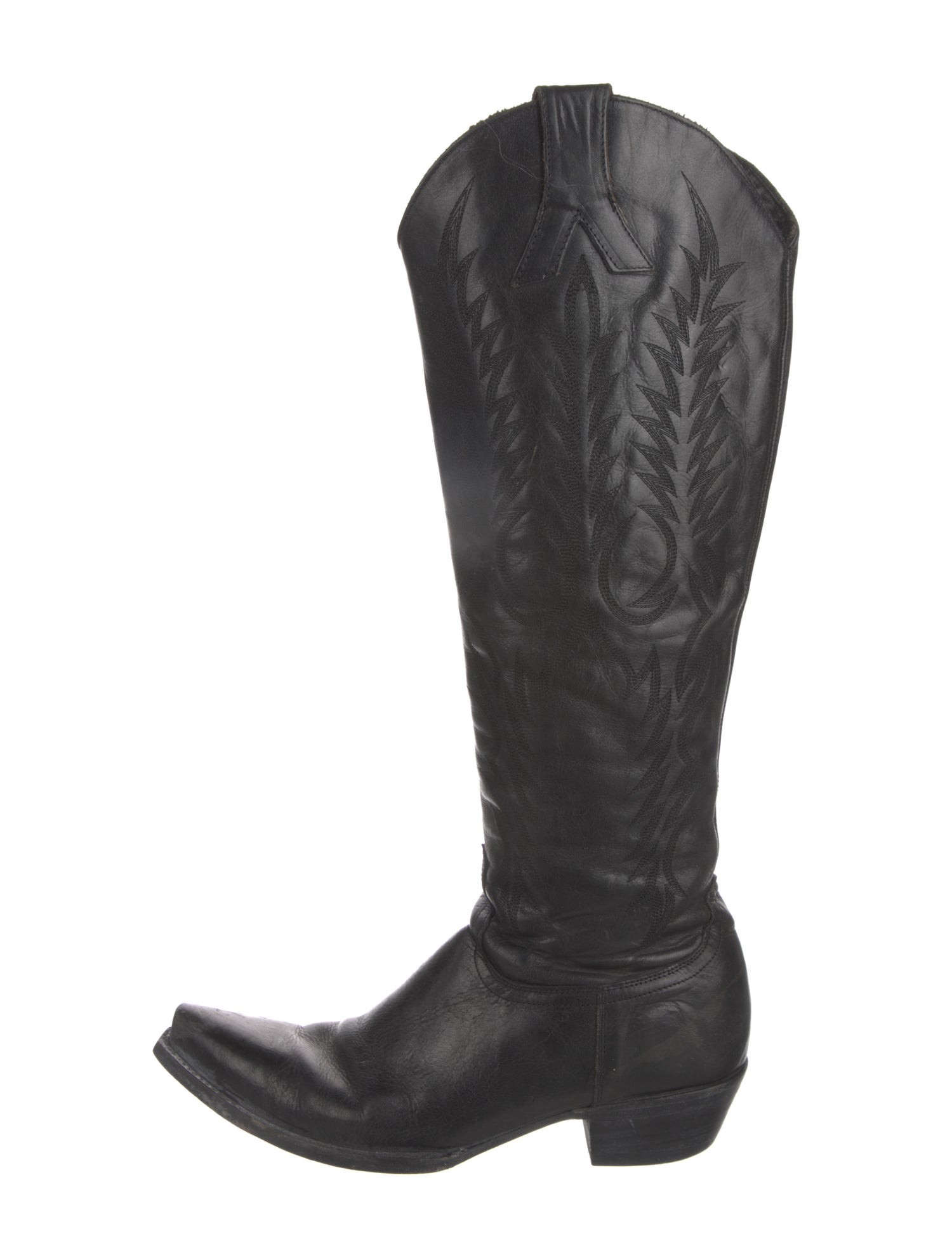 Old Gringo Leather Embroidered Accent Riding Boots