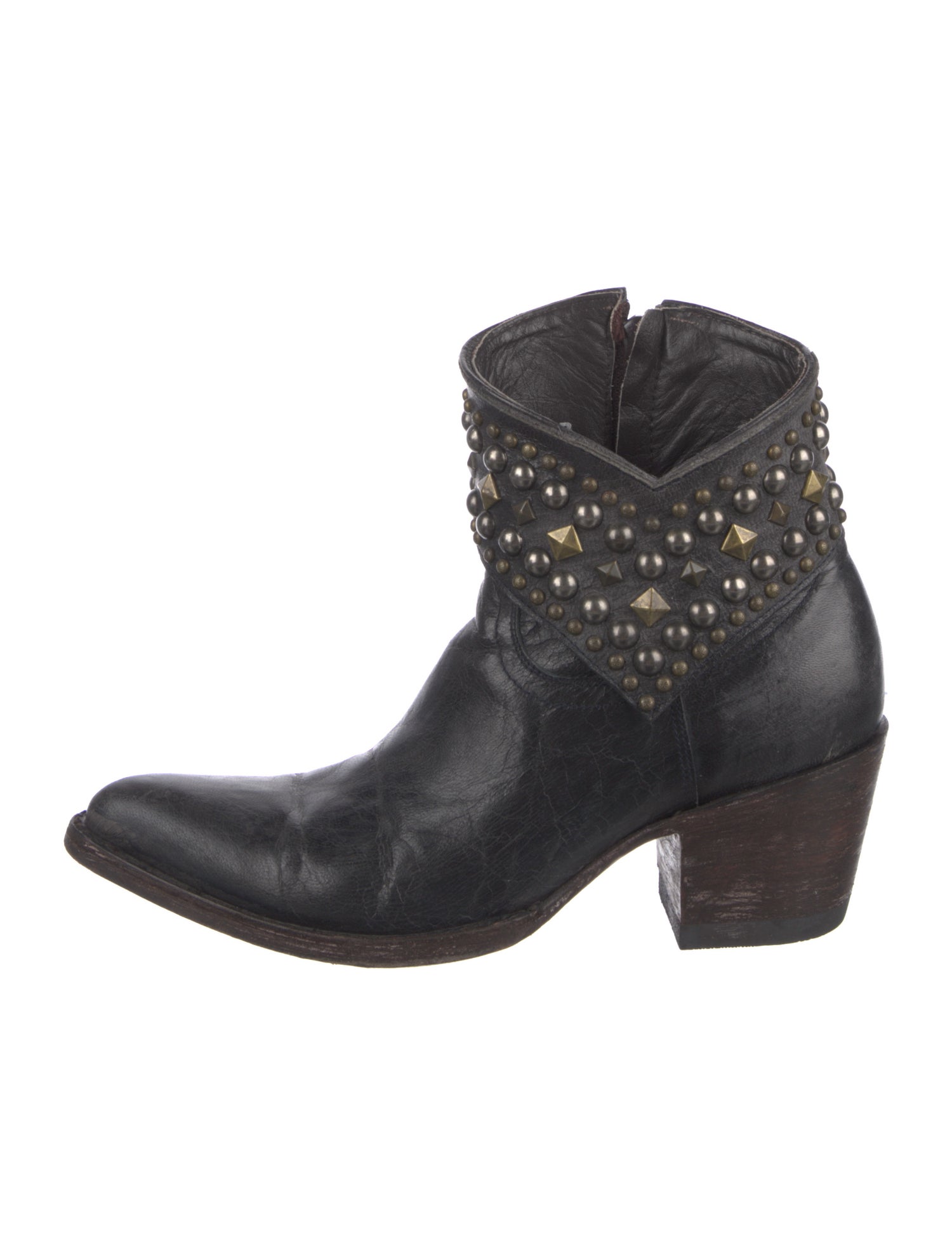 Old Gringo Leather Studded Accents Western Boots