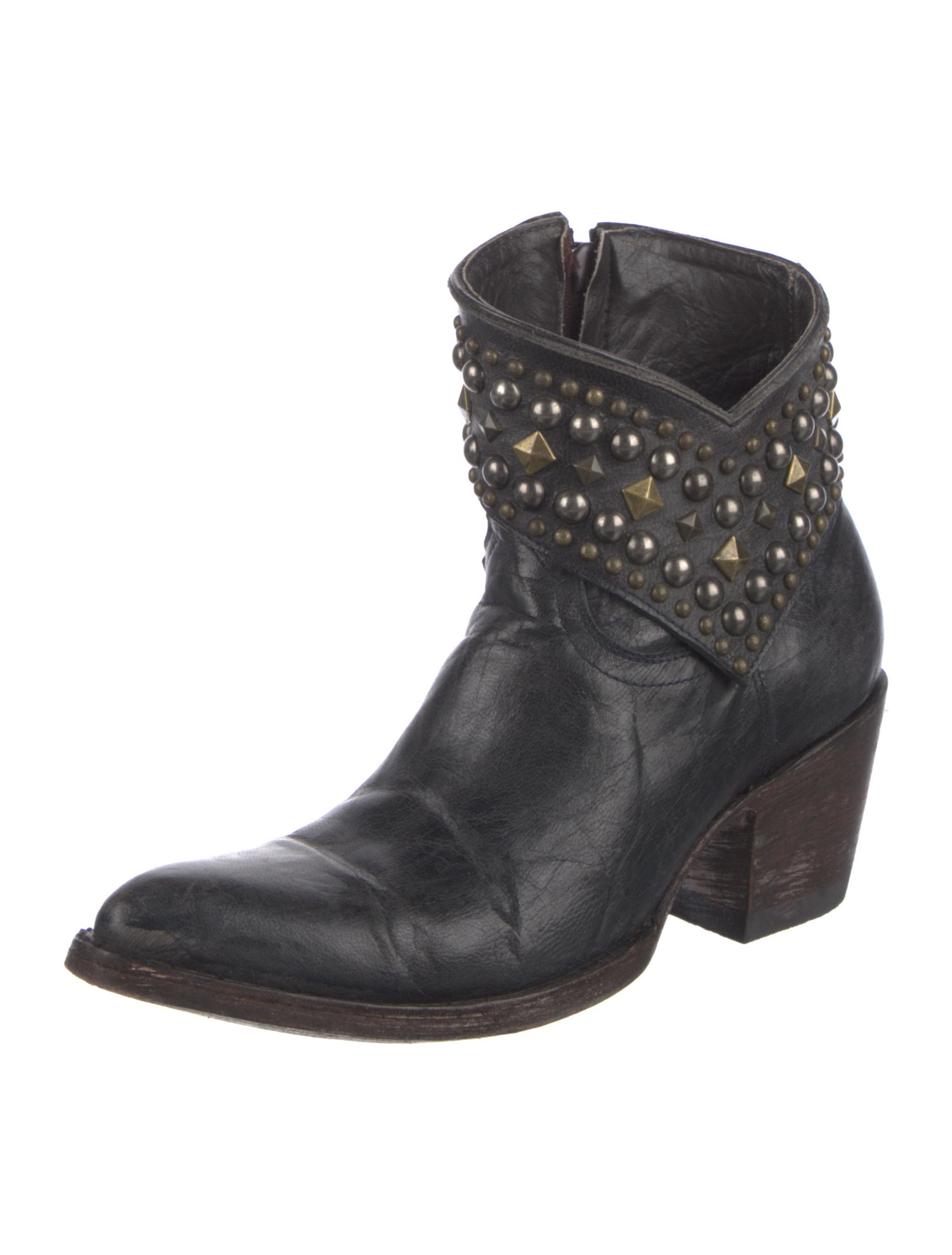 Old Gringo Leather Studded Accents Western Boots
