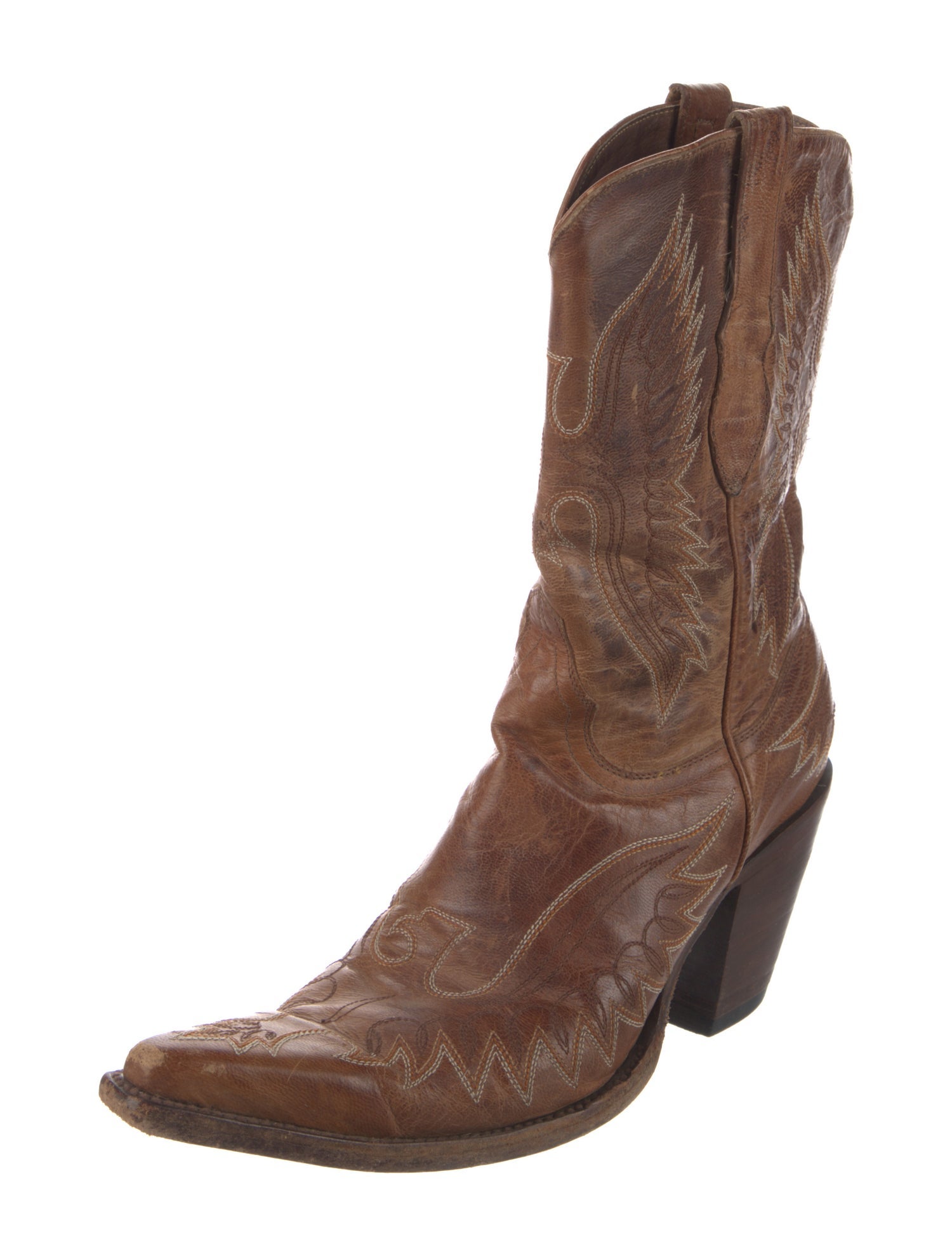 Old Gringo Leather Embroidered Accent Western Boots