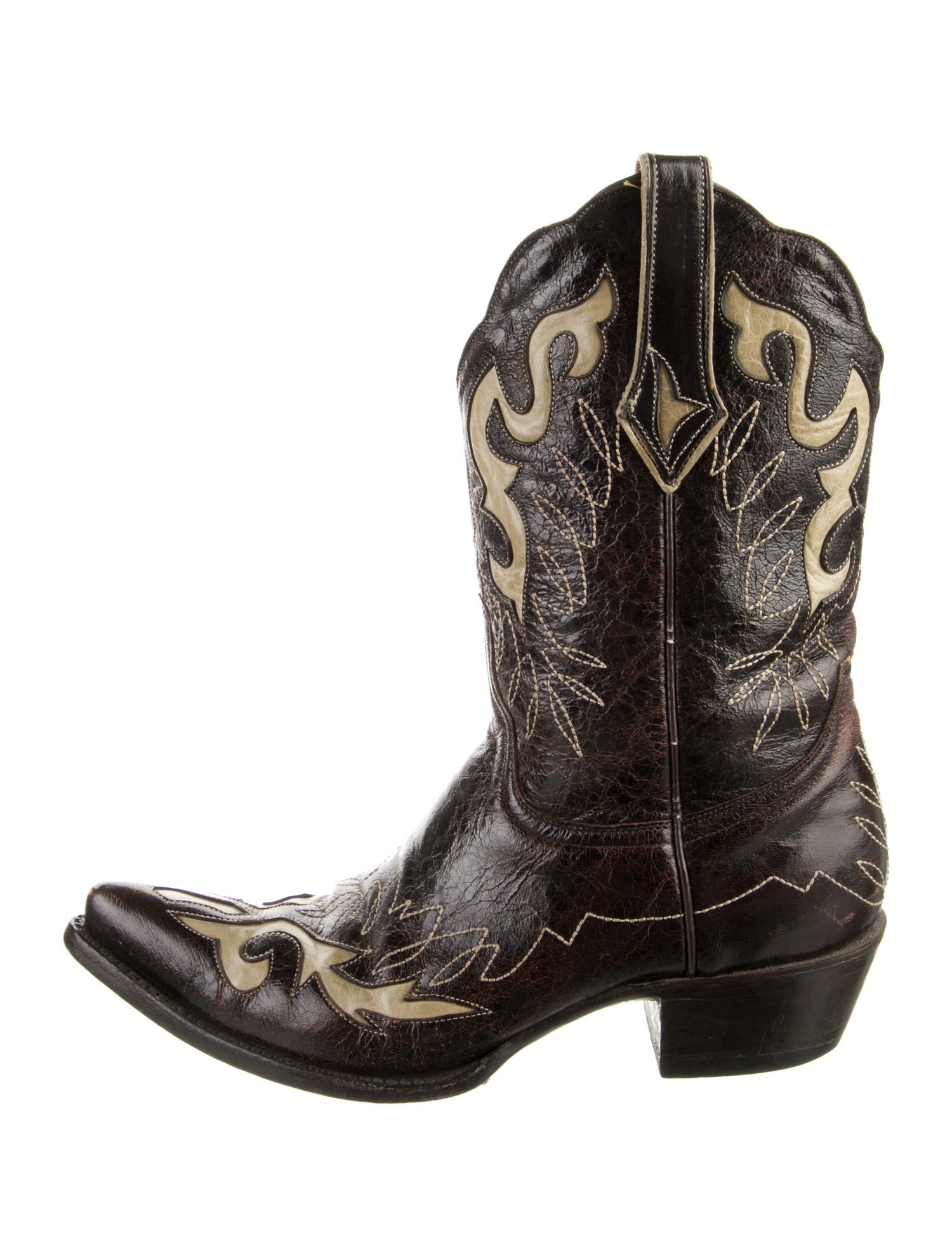 Old Gringo Leather Patterned Western Boots