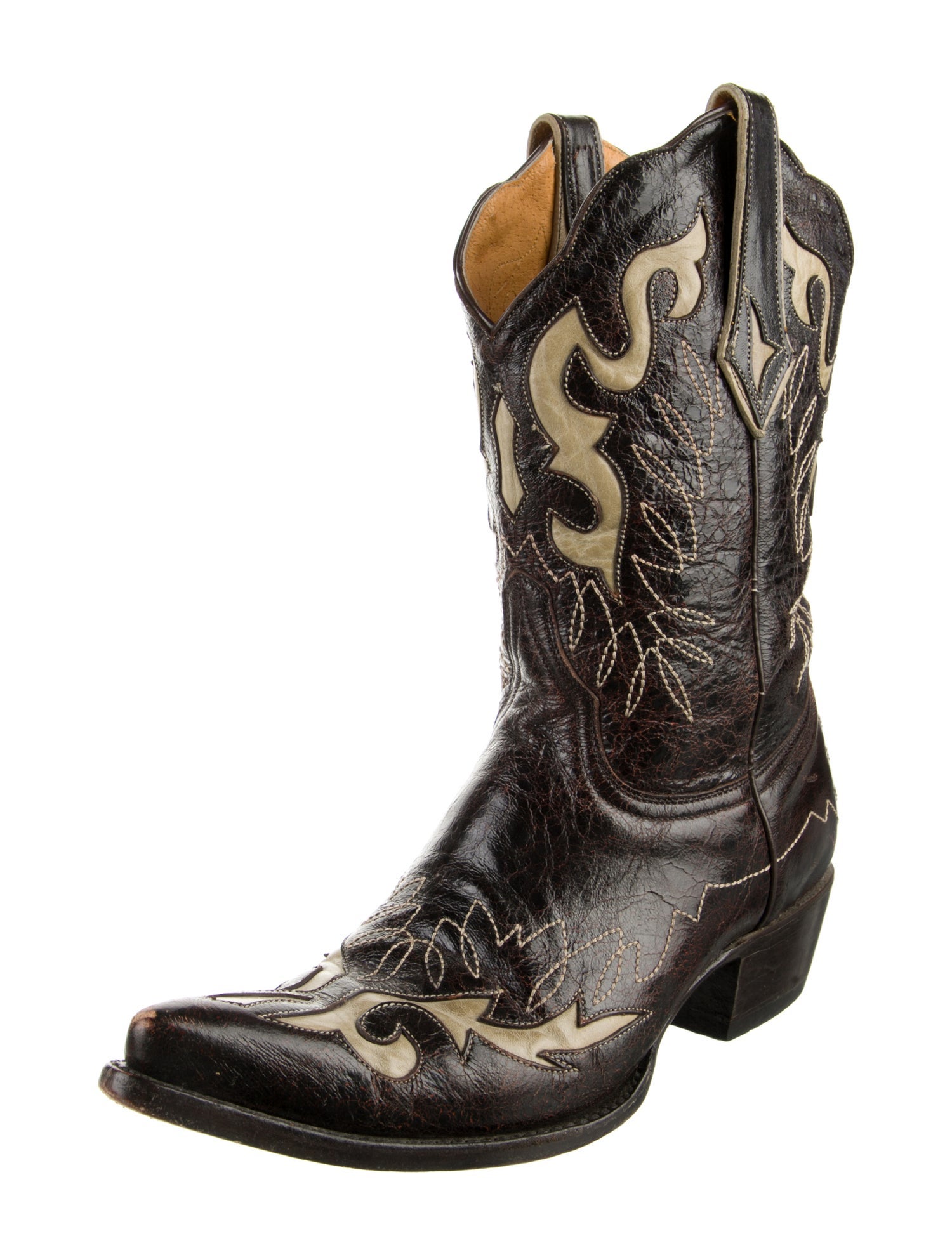 Old Gringo Leather Patterned Western Boots