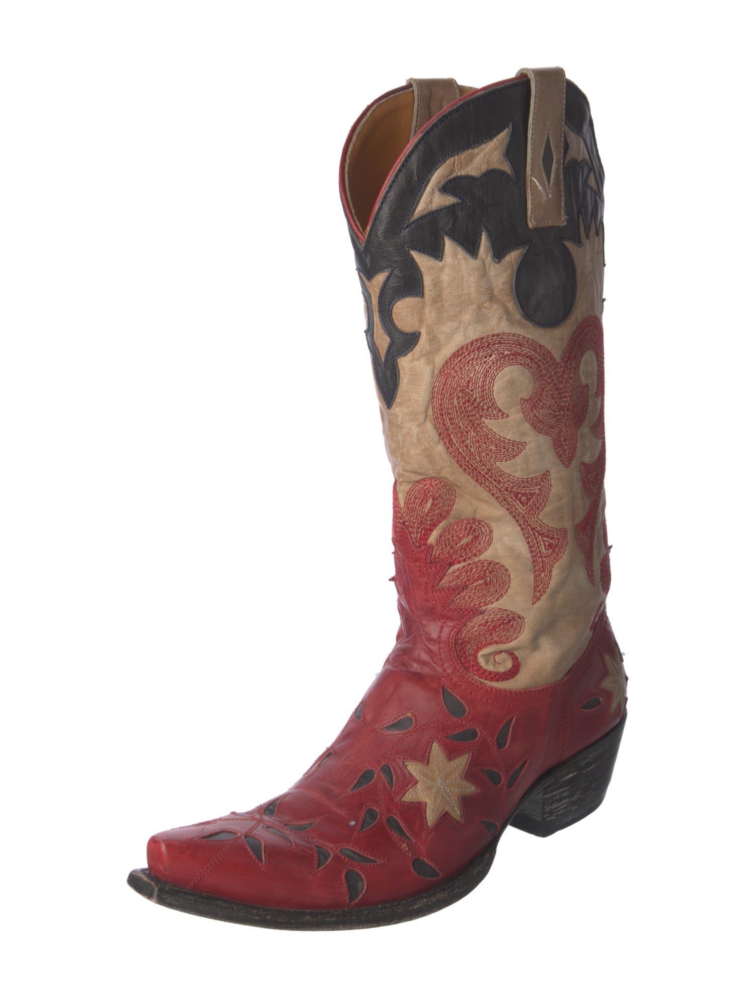 Old Gringo Leather Patterned Western Boots