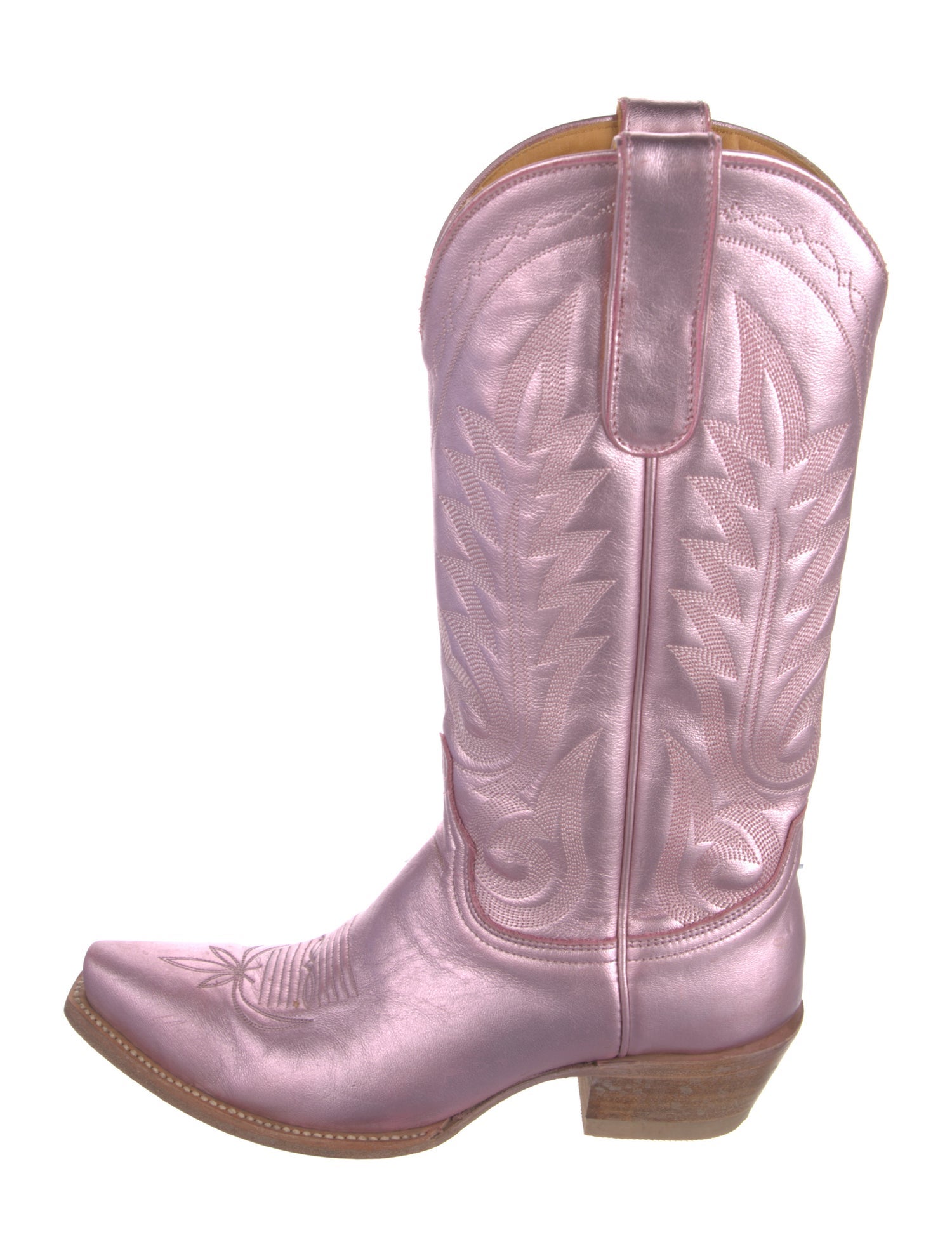 Old Gringo Leather Embroidered Accent Western Boots