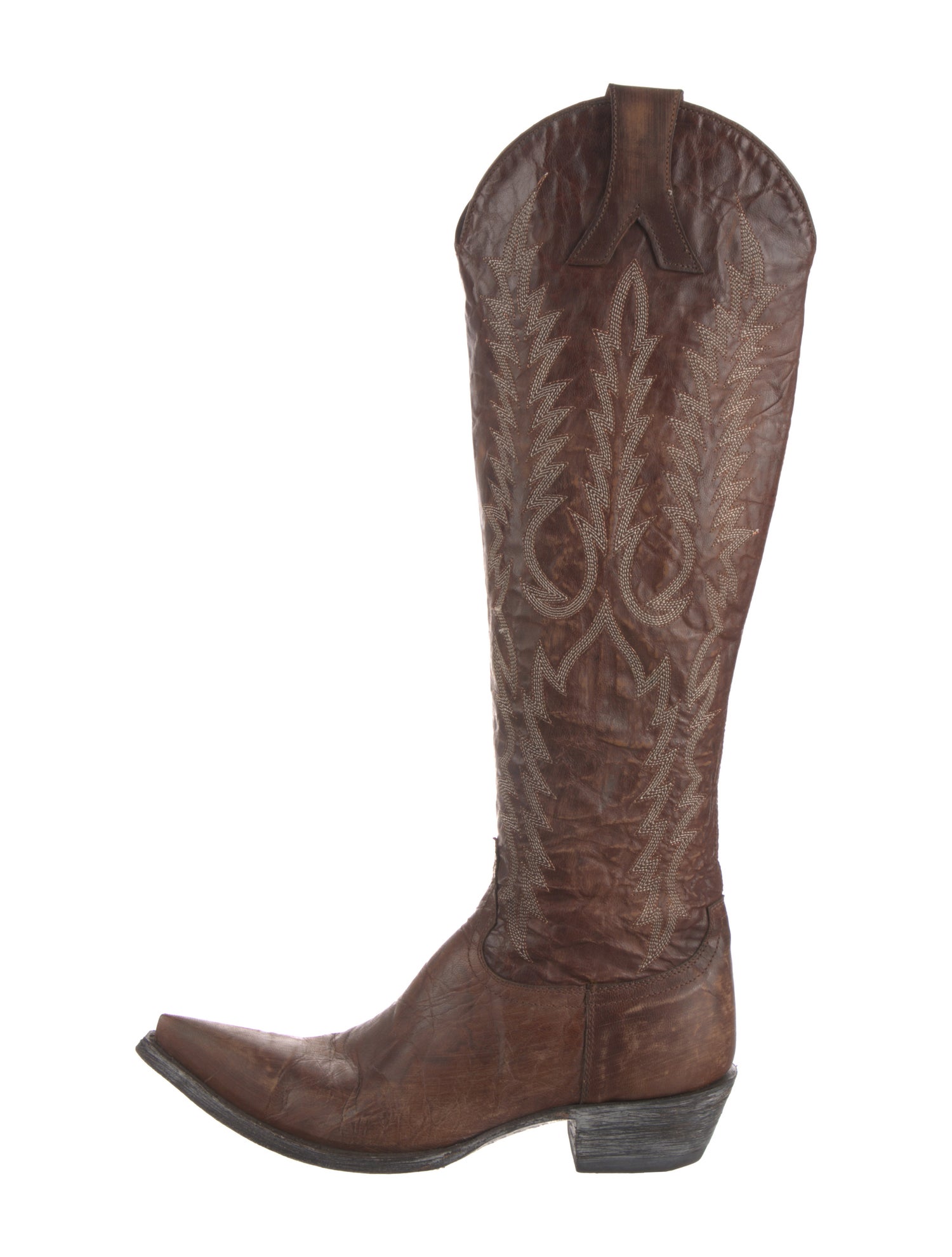 Old Gringo Leather Patterned Riding Boots