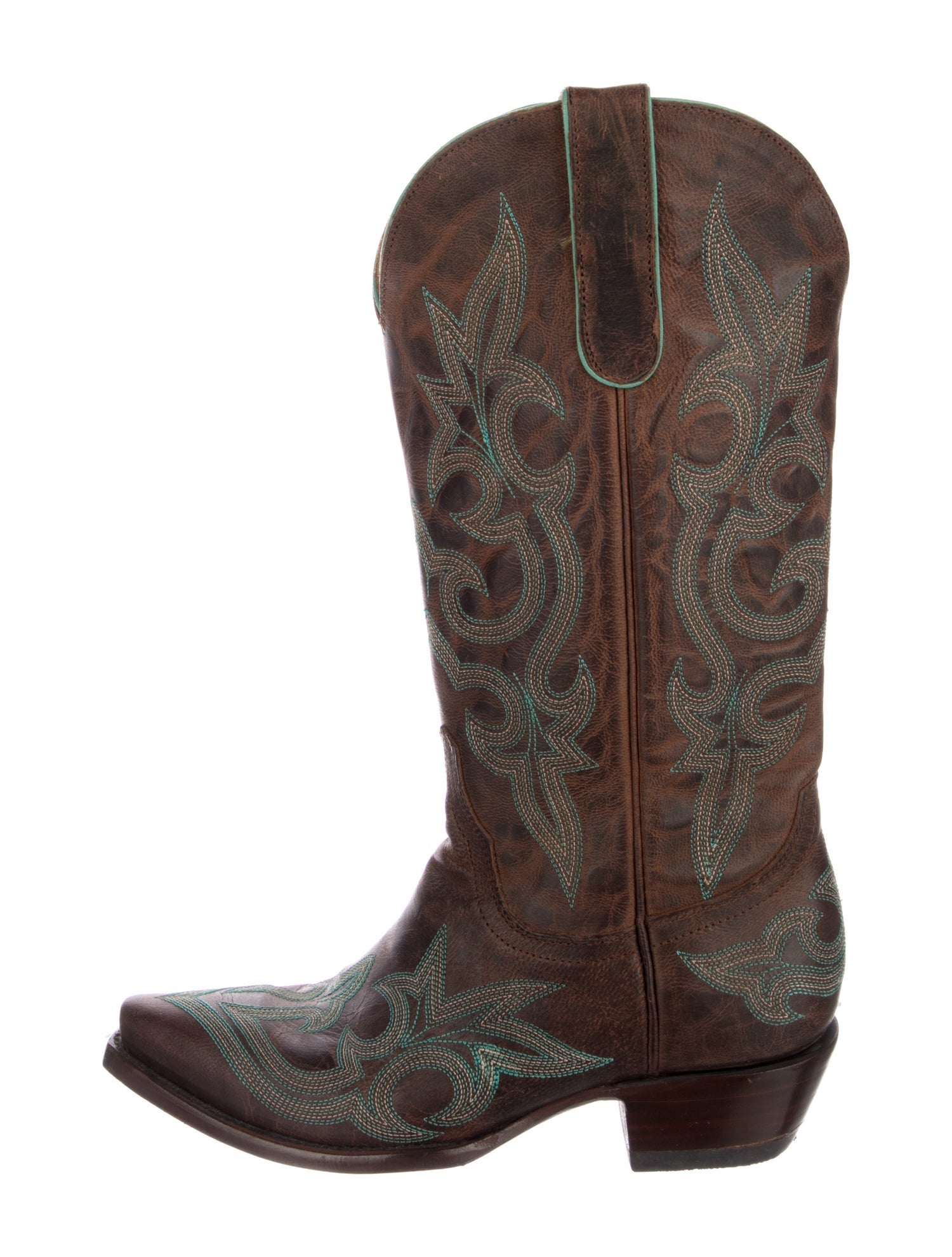 Old Gringo Leather Embroidered Accent Western Boots