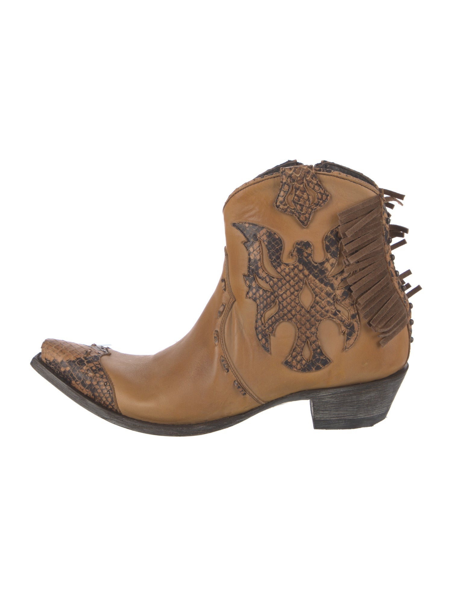 Old Gringo Leather Animal Print Western Boots