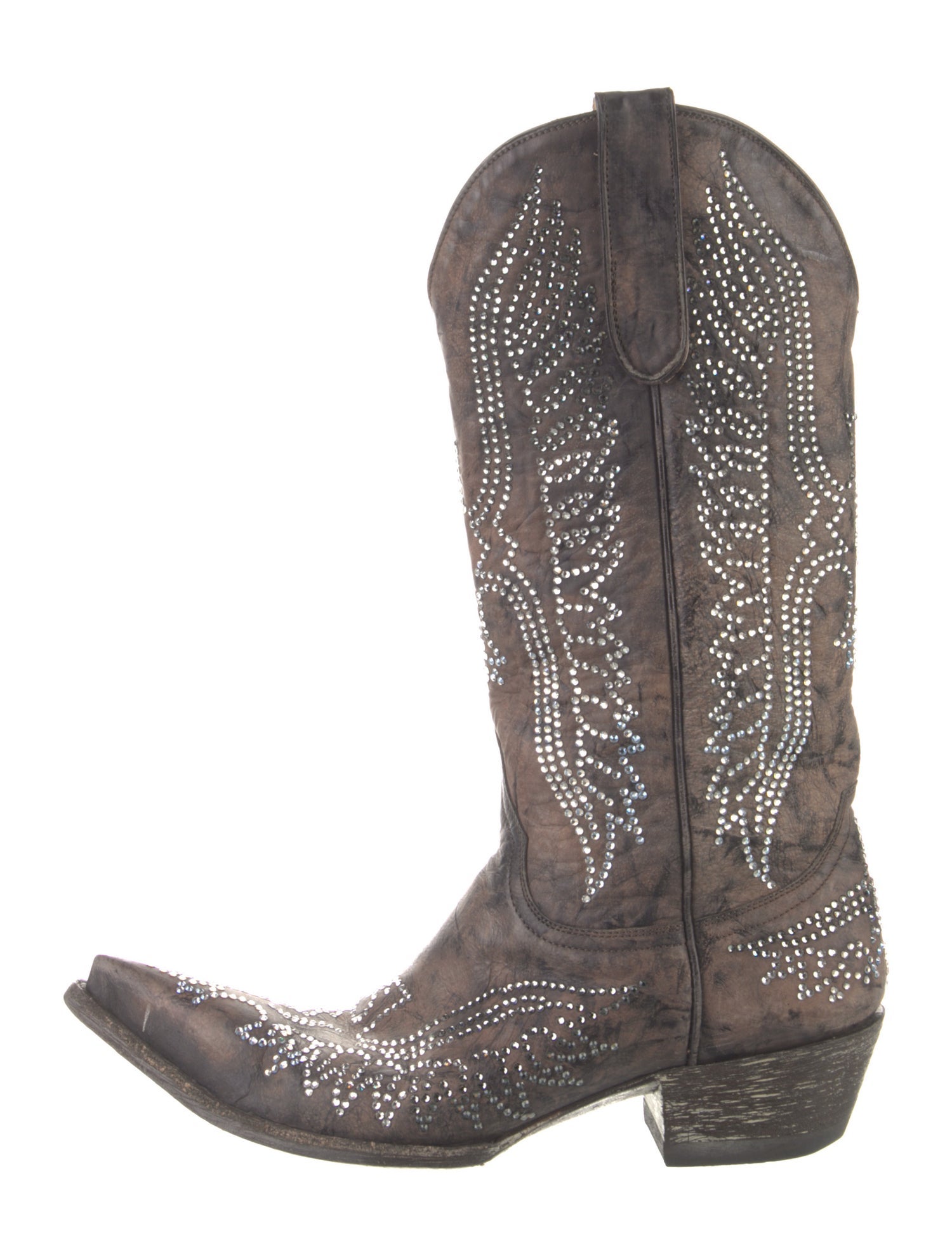 Old Gringo Leather Crystal Embellishments Western Boots