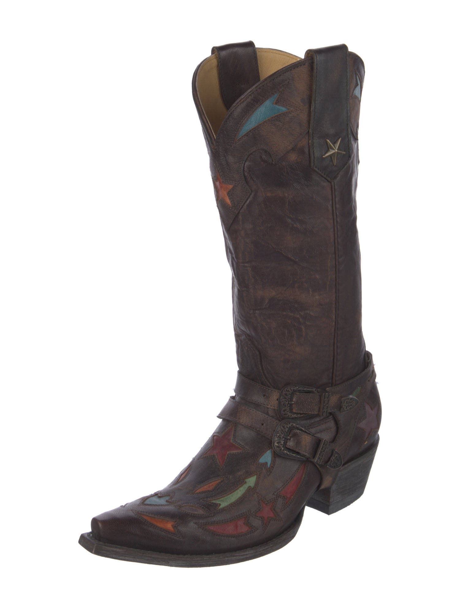 Old Gringo Leather Patterned Western Boots