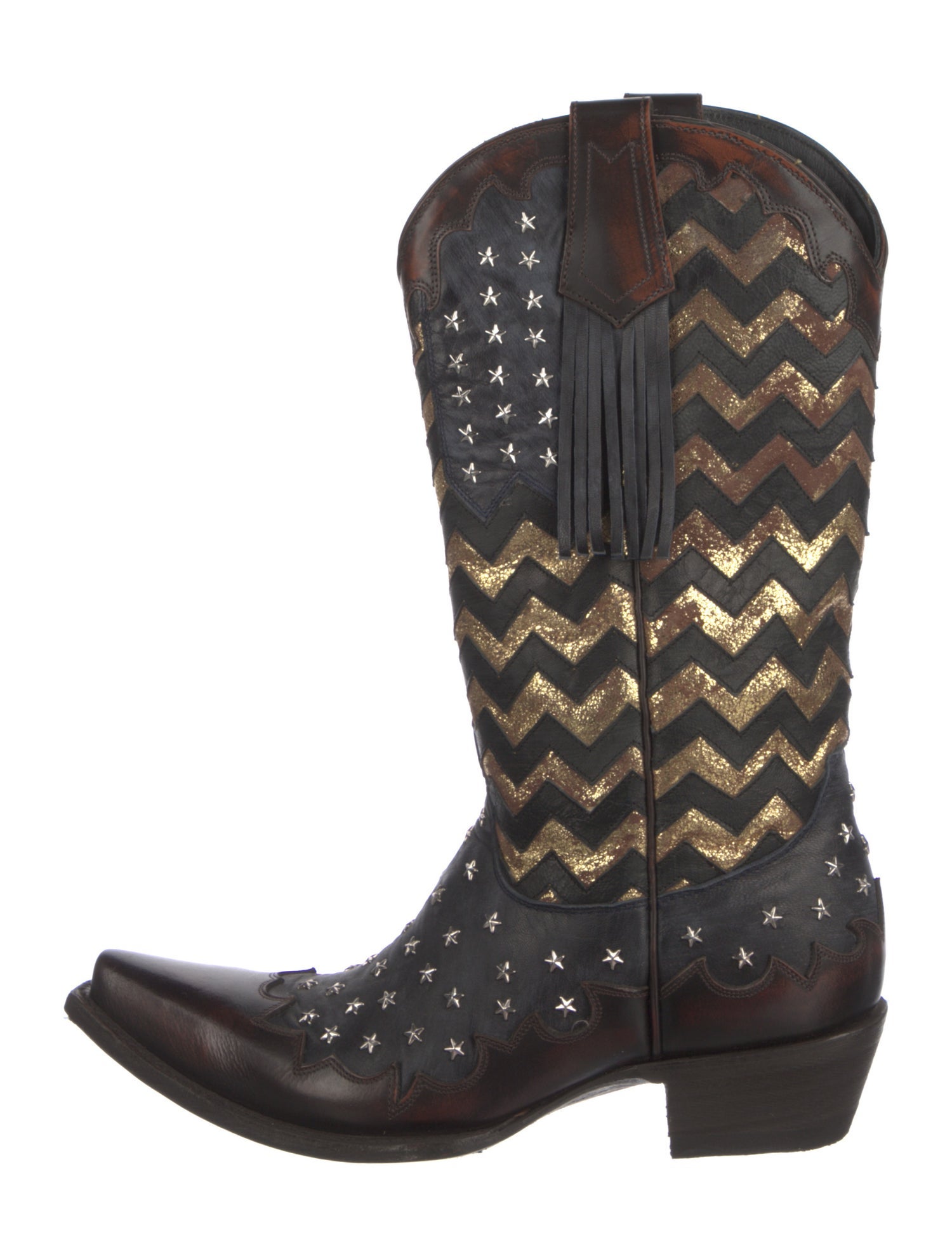 Old Gringo Leather Striped Western Boots
