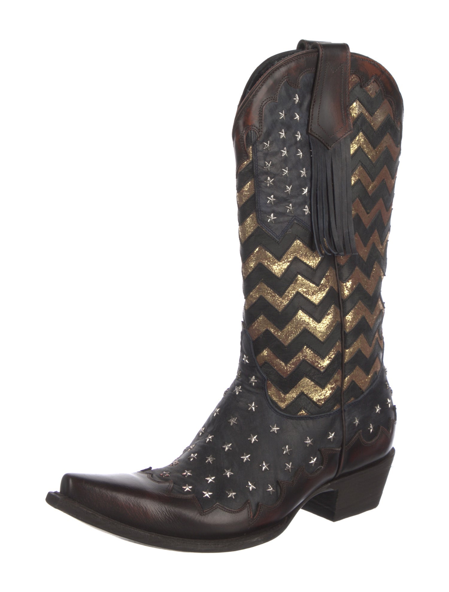 Old Gringo Leather Striped Western Boots