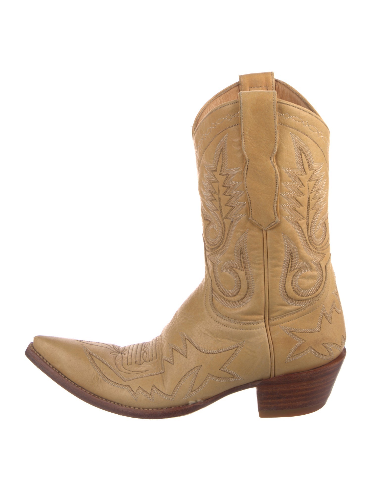 Old Gringo Leather Embroidered Accent Western Boots