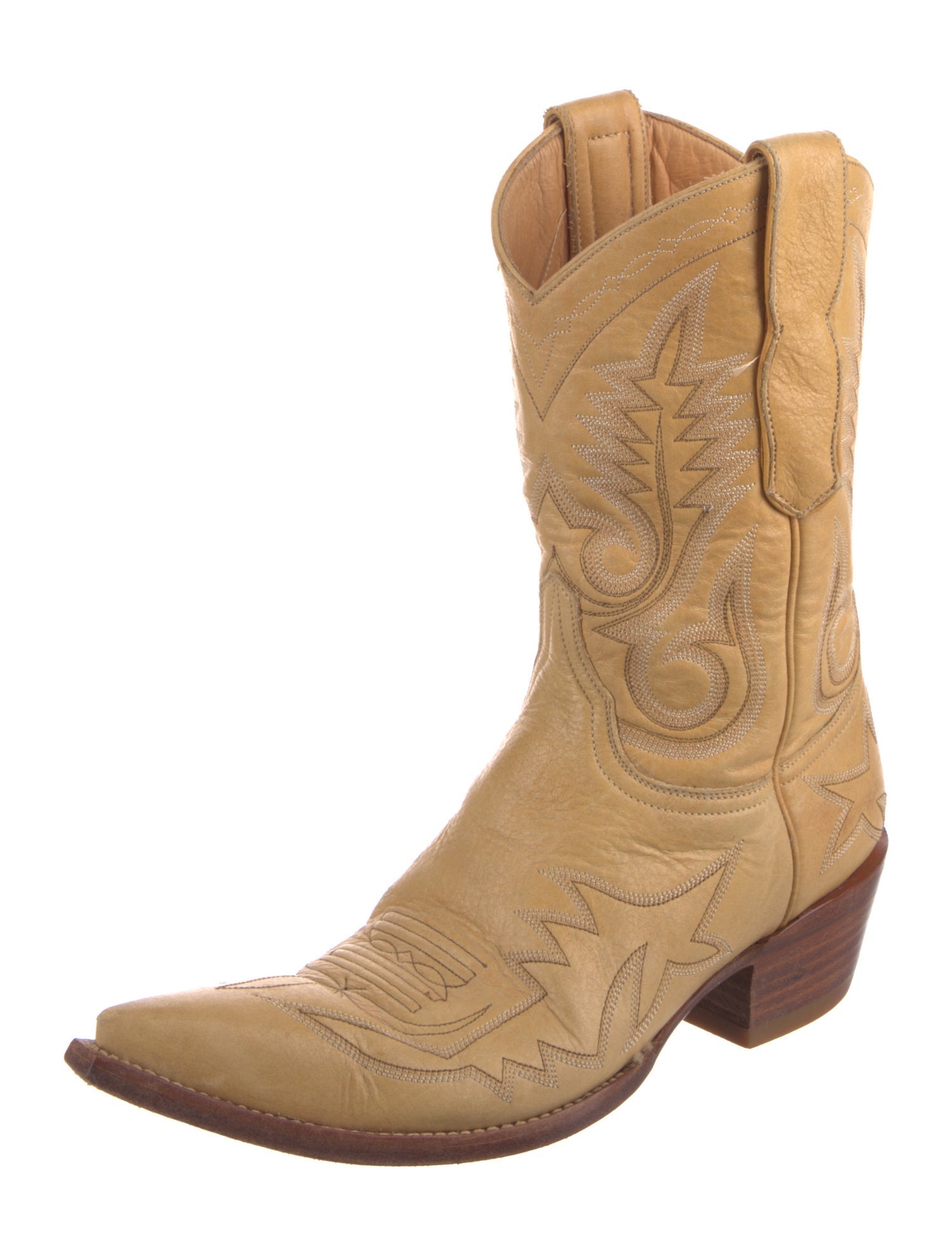 Old Gringo Leather Embroidered Accent Western Boots