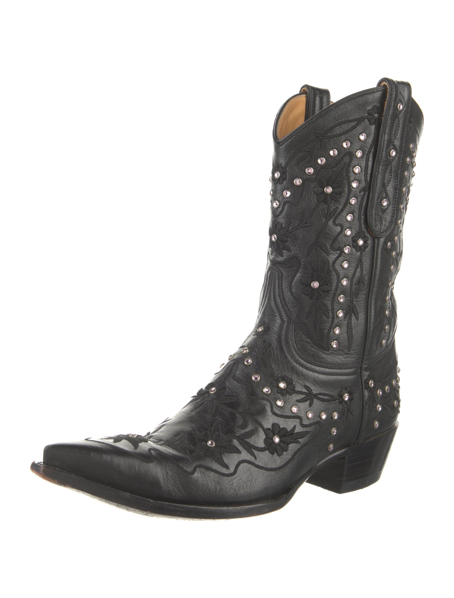 Old Gringo Leather Crystal Embellishments Boots
