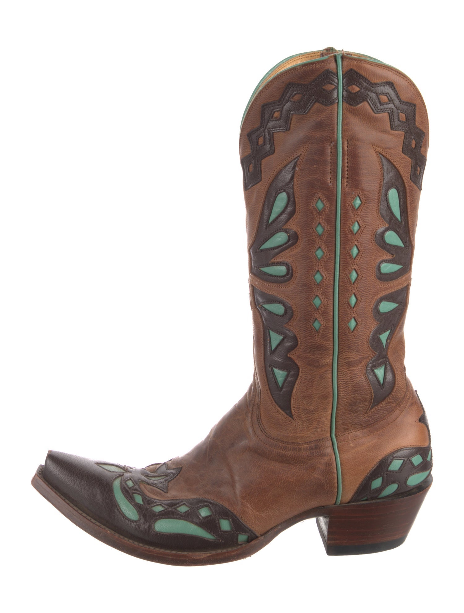 Old Gringo Leather Patterned Western Boots