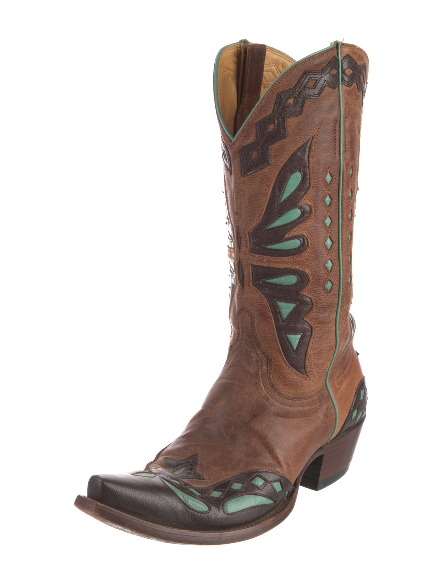 Old Gringo Leather Patterned Western Boots