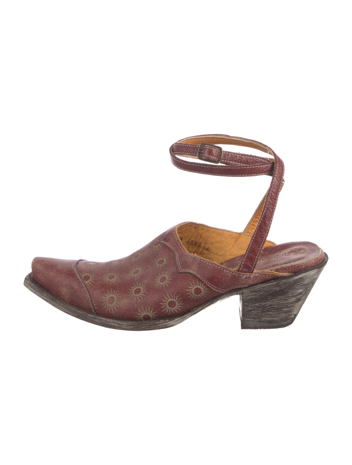 Old Gringo Leather Slingback Pumps