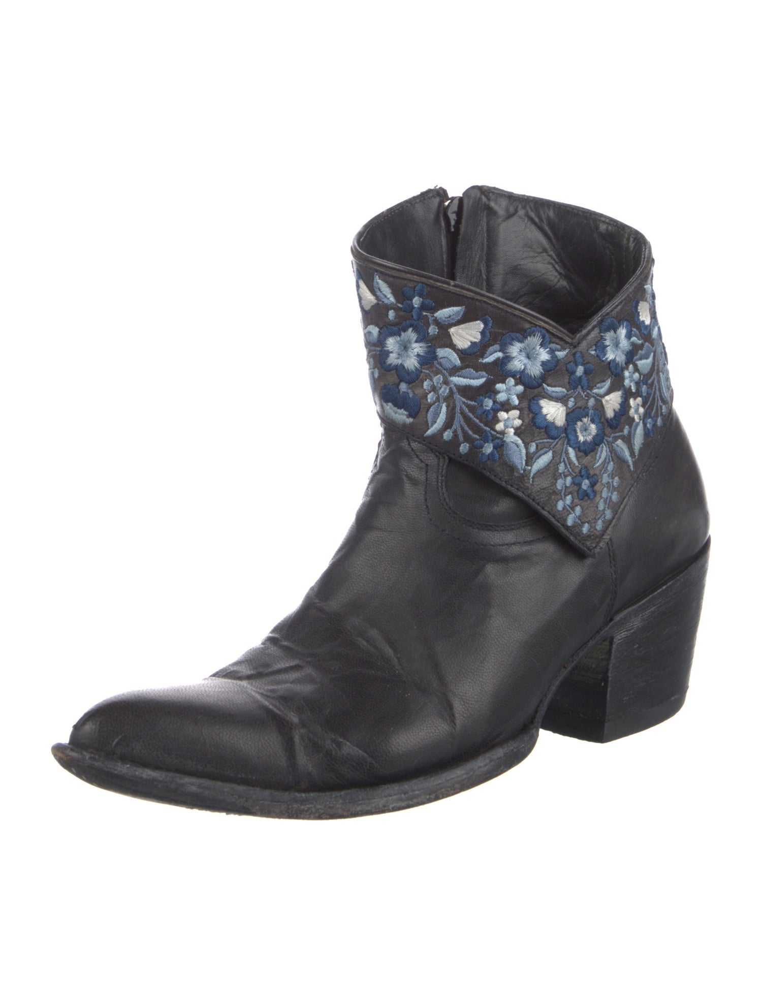 Old Gringo Leather Floral Print Western Boots