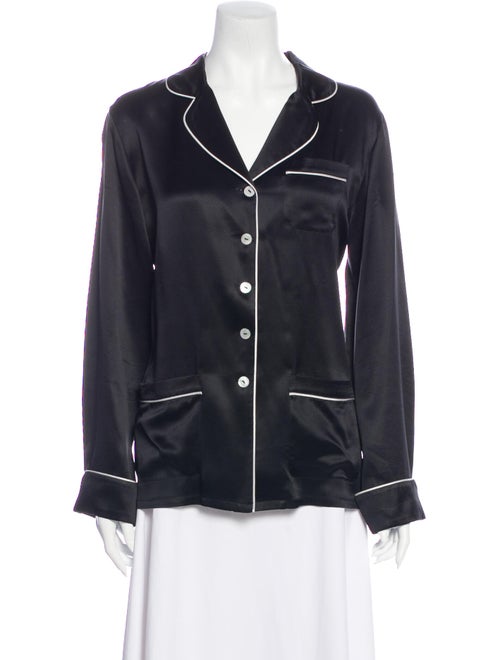 Olivia von Halle Pajamas Black