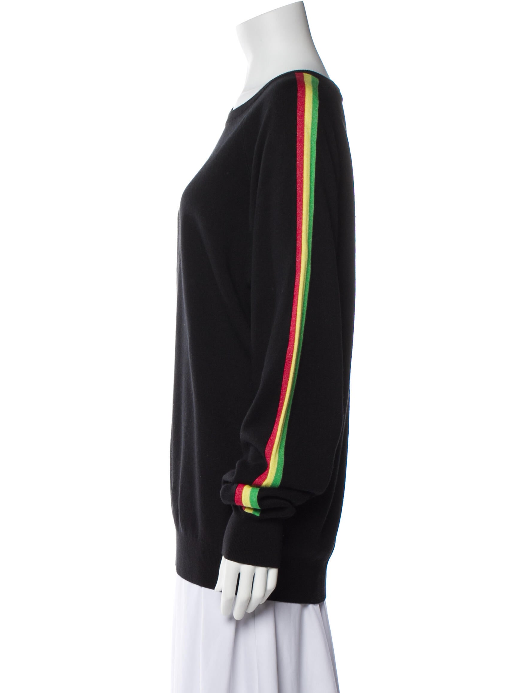 Olivia von Halle Silk Crew Neck Sweater